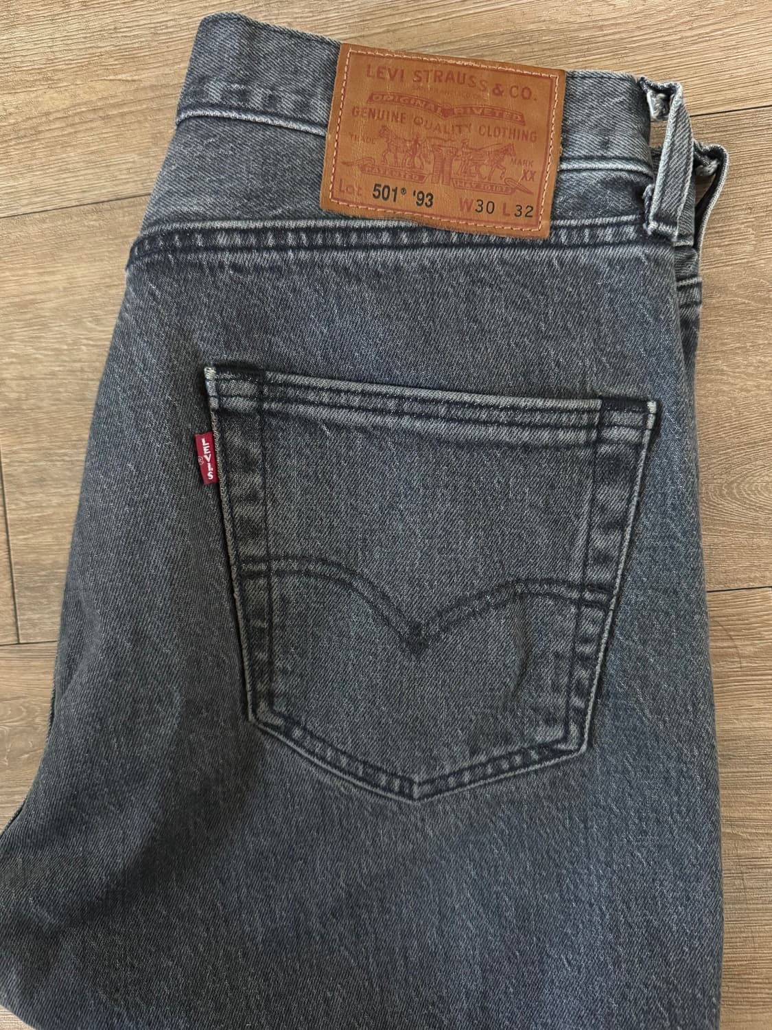 리바이스 리바이스 흑청 W30 L32 상품이미지3