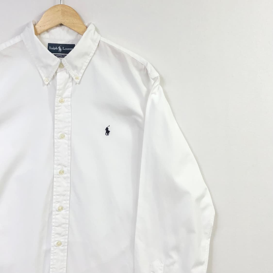 XL 폴로 화이트 셔츠 상품이미지1