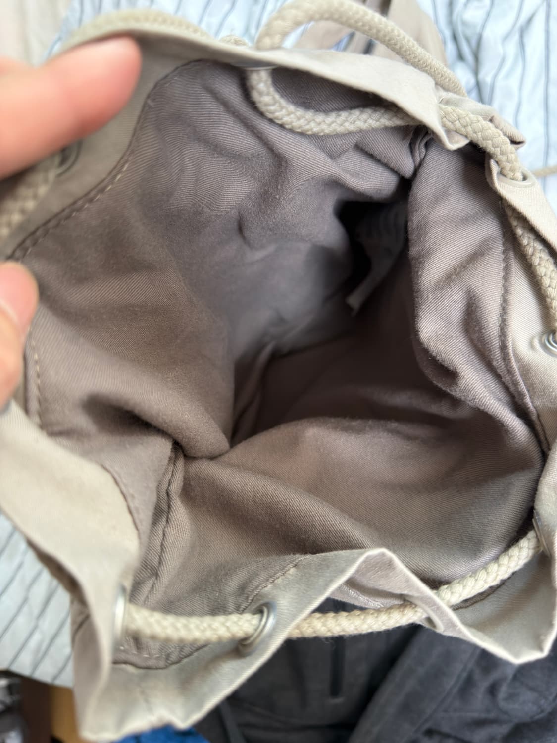 Sansangear TIE BAG [BEIGE] 상품이미지4