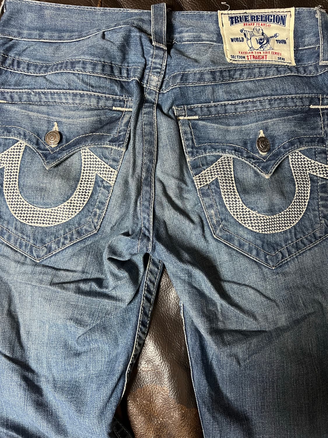 트루릴리젼 워싱 인디고 데님 32 상품이미지2