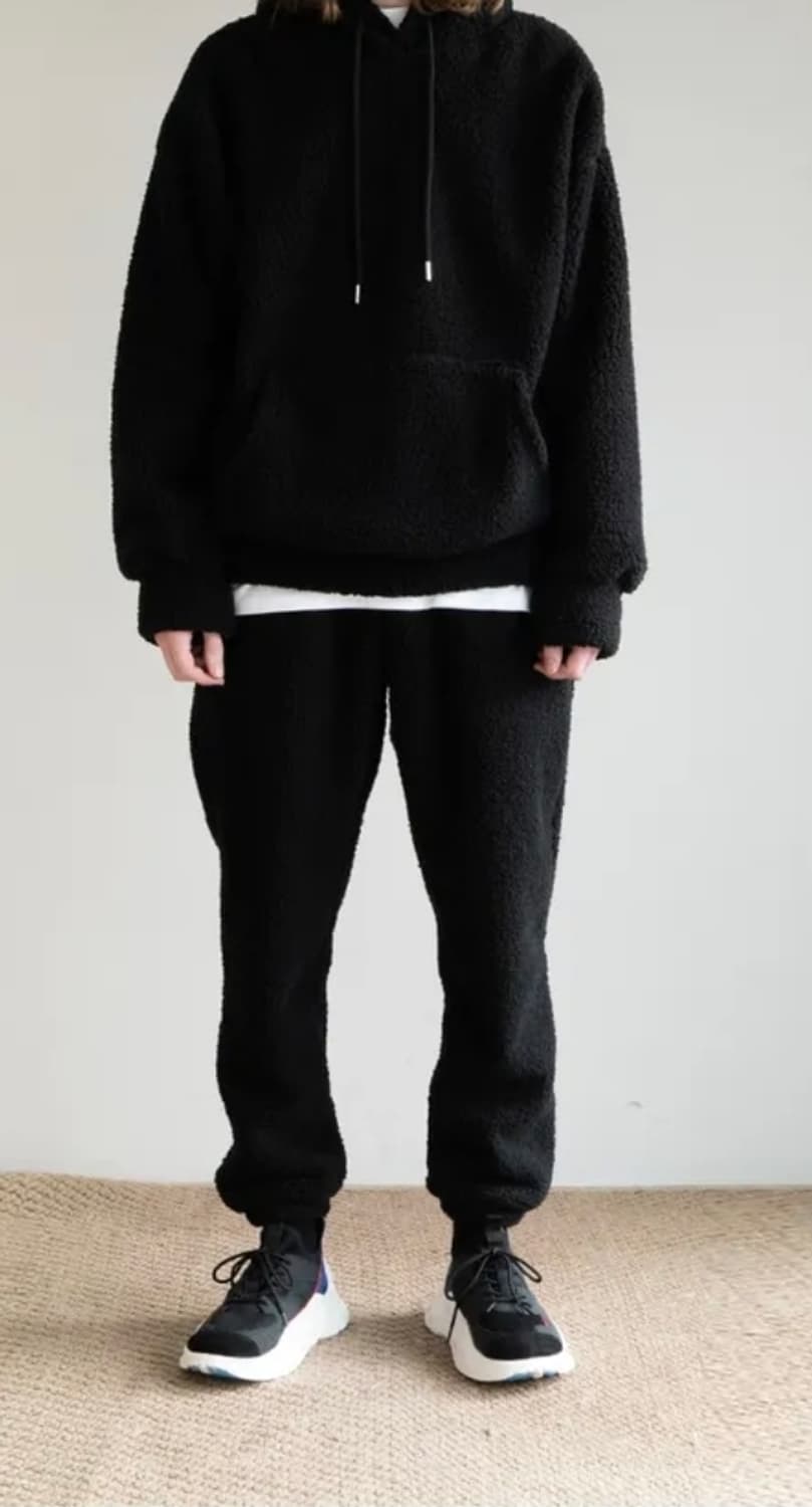 아케시 테디 플리스 후드 셋업 상품이미지3