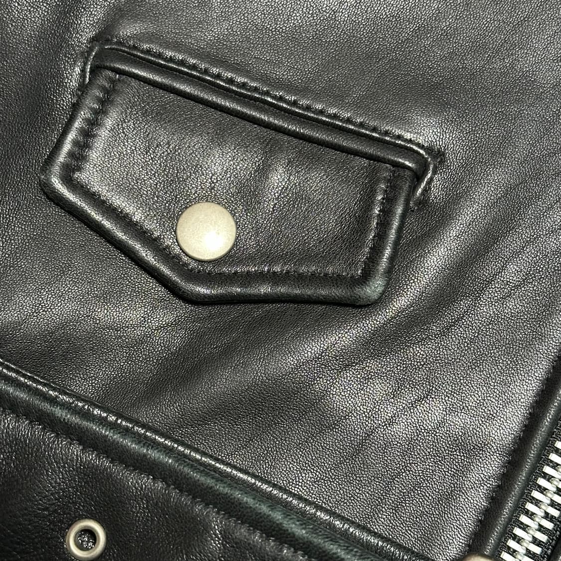 비바스튜디오 가죽 라이더 자켓 상품이미지7