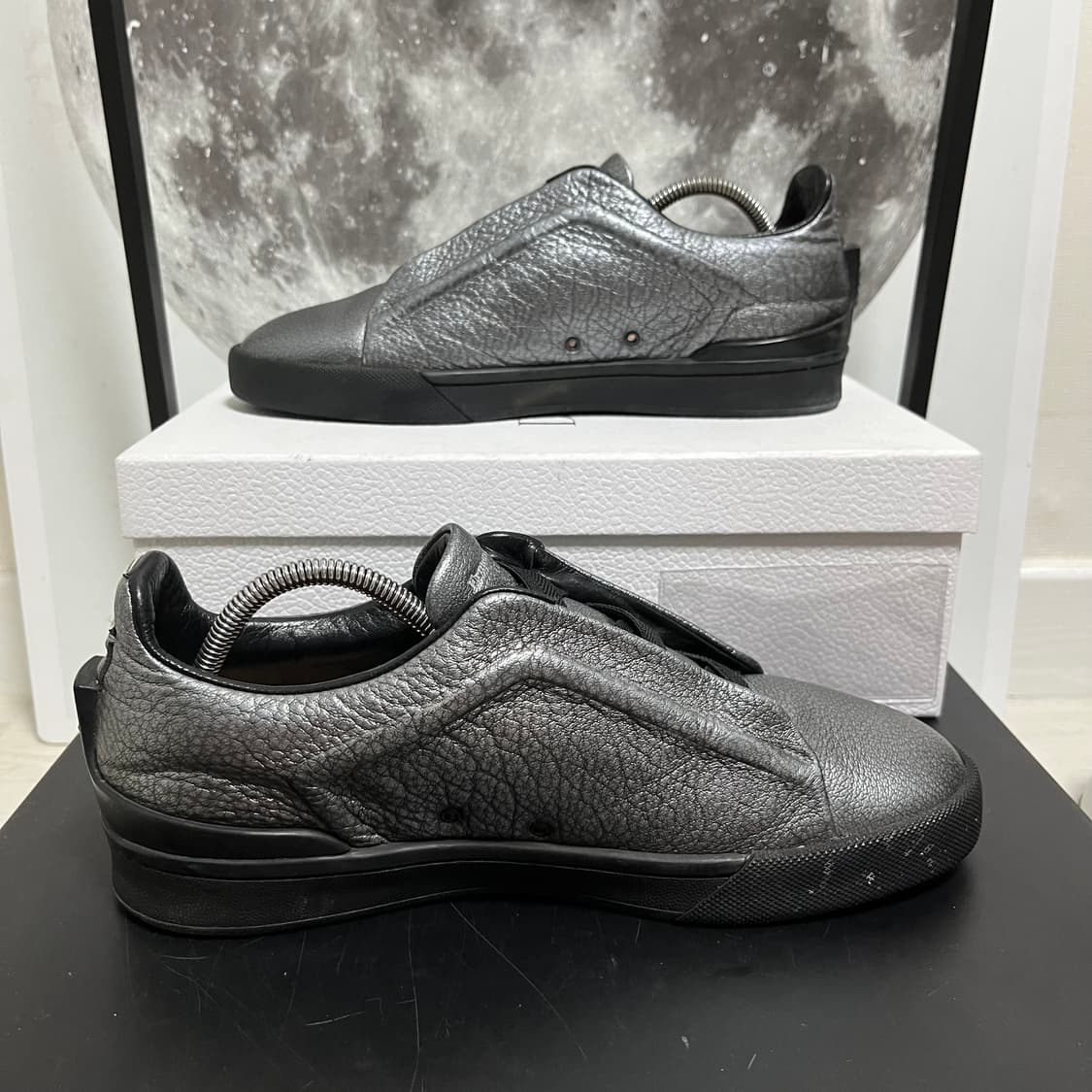 정품 6) 에르메네질도 제냐 트리플 스티치 스니커즈 255~260 상품이미지3