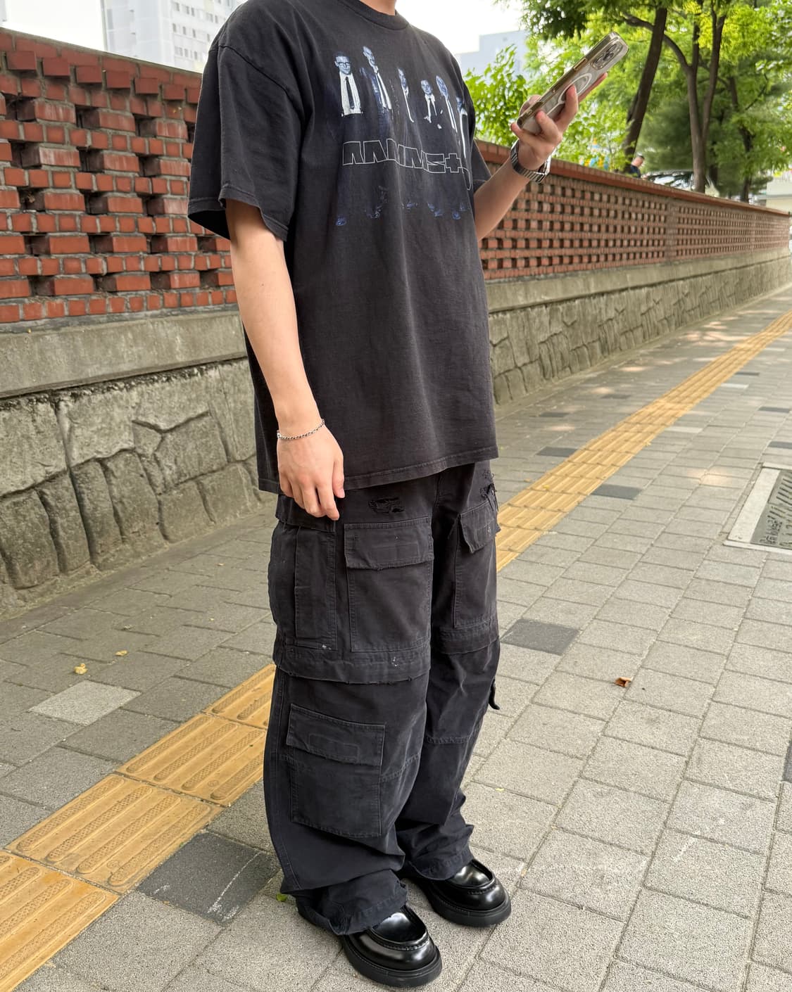 발렌시아가 디스트로이드 립스탑 카고 상품이미지1