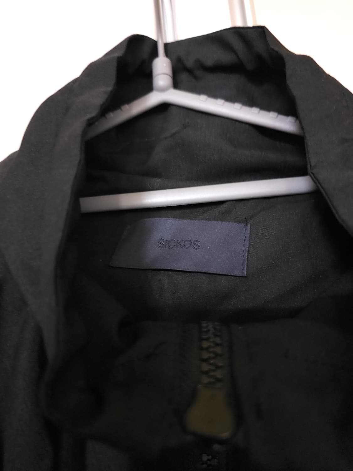 SICKOS 시코스 셔링 블랙 집업점퍼 상품이미지4