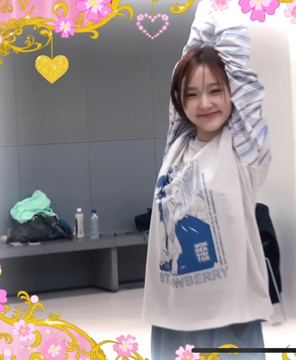 [키키지유착용]원더비지터Strawberry EP1 Raglan LS-T 상품이미지3