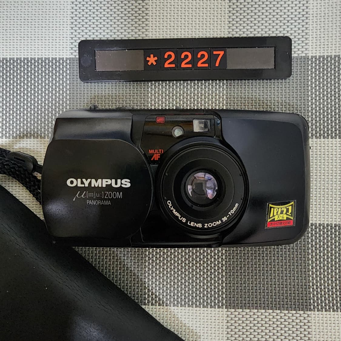 올림푸스 뮤 줌 파노라마 필름카메라 파우치포함 상품이미지2