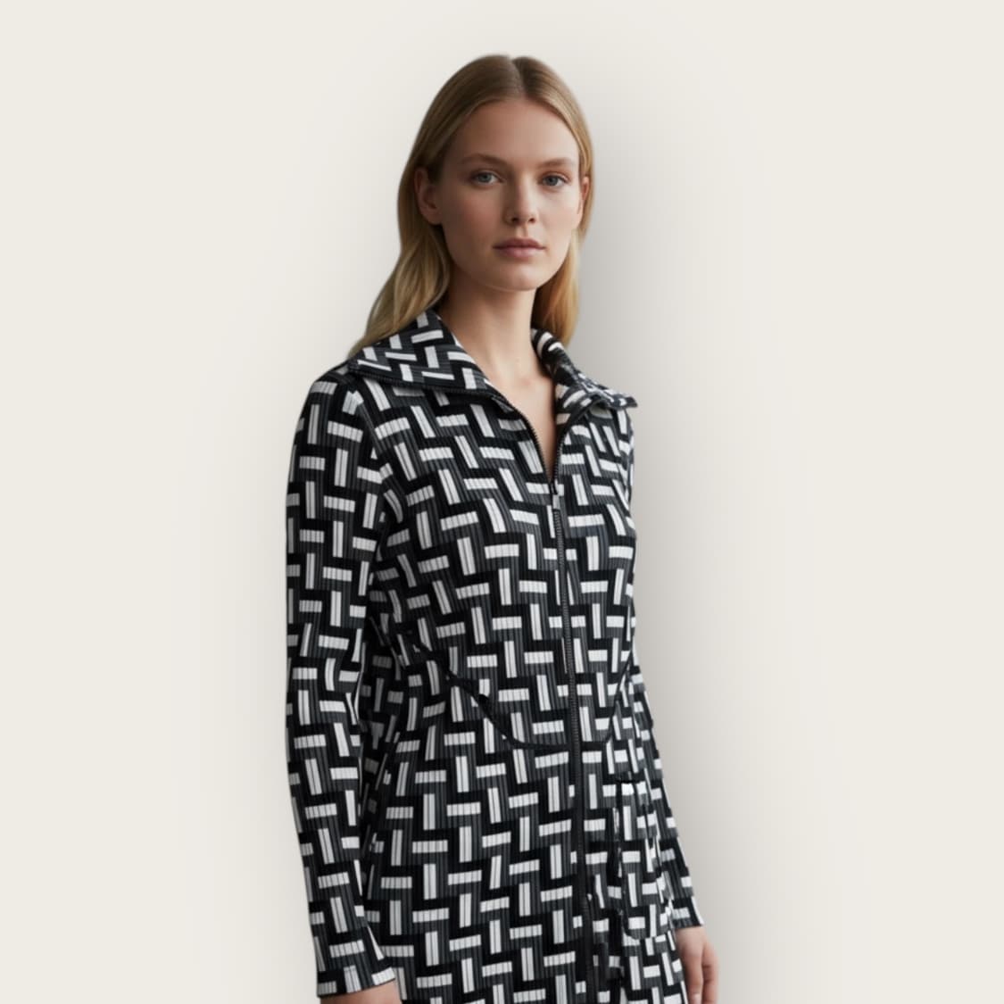 3/ 이세이미야케 플리츠 플리즈 Geometry 집업 상품이미지1