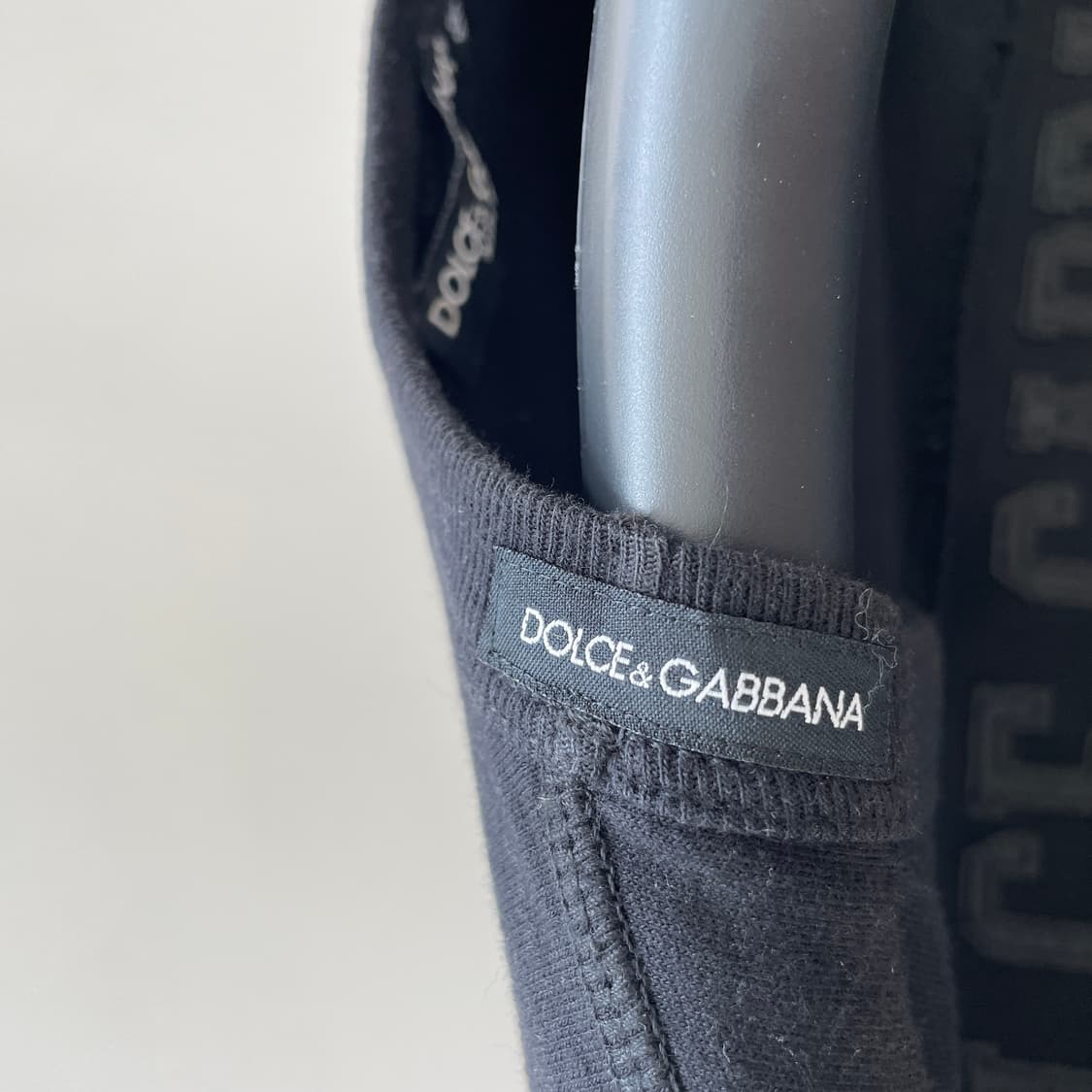 돌체앤가바나 공용M 로고 블랙 반팔 티셔츠 상품이미지5