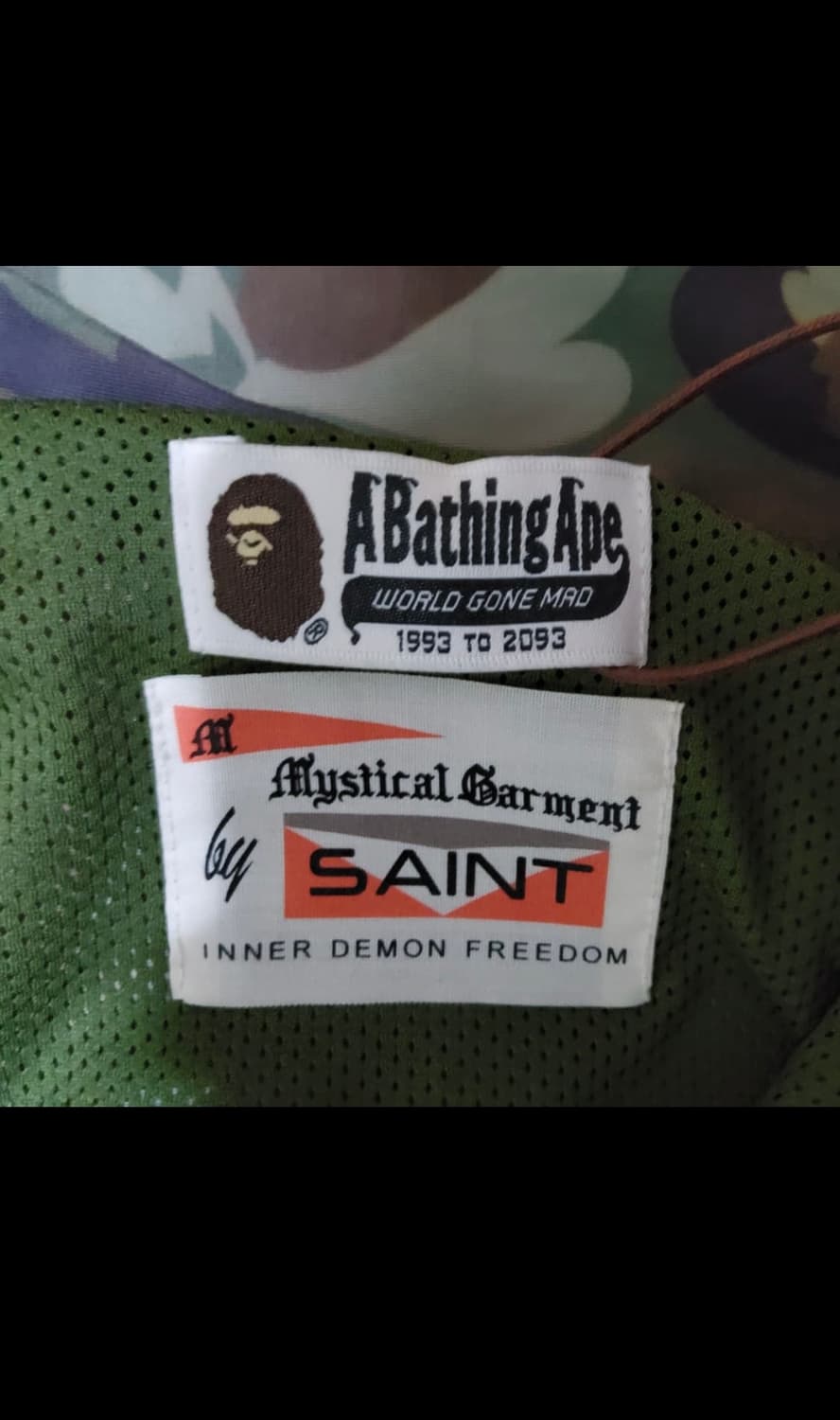 베이프 세인트미카엘 BAPE SAINT Mx6 트랙집업 자켓  상품이미지5