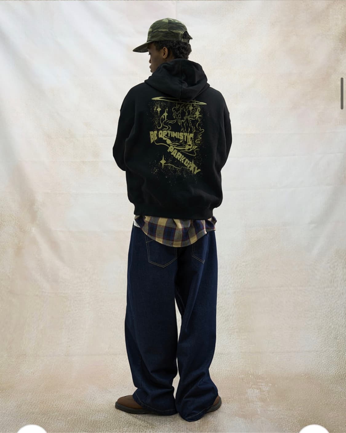 (L) 테이크이지 벌룬 와이드핏 데님팬츠 (인디고블루) 판매 상품이미지7