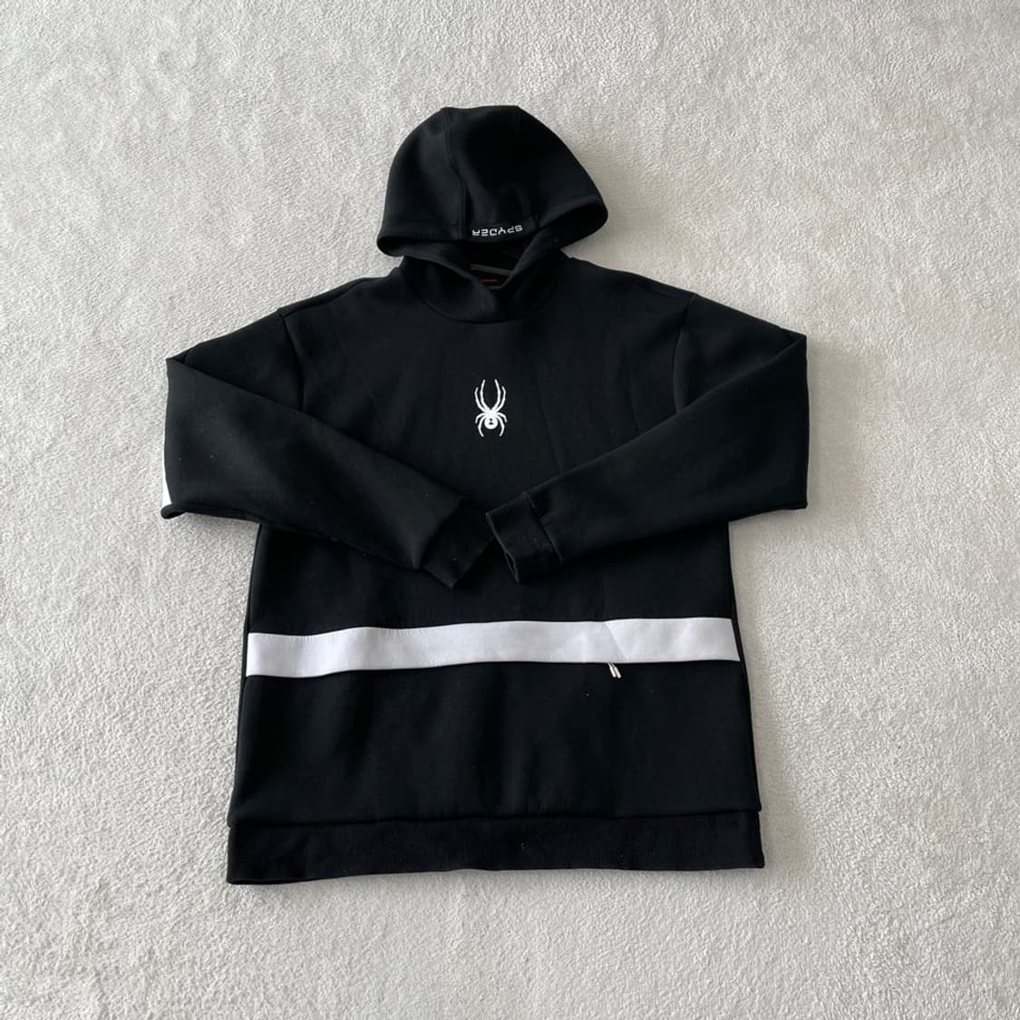 XXL 스파이더 후드티 블랙 110 상품이미지1