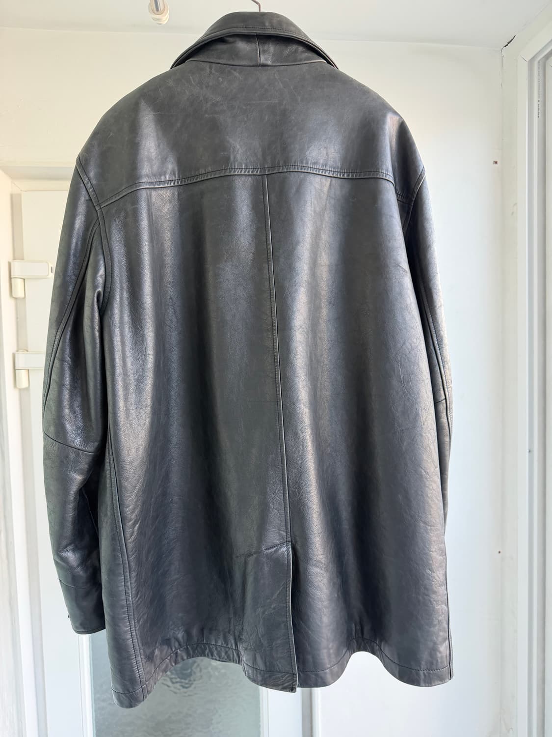 Old gap 레더 카코트 상품이미지4