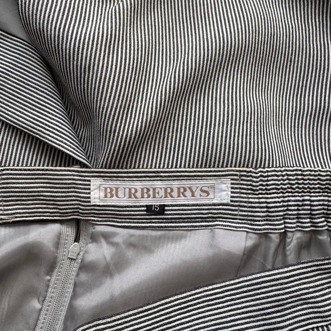 BURBERRYS 일본빈티지 미디 치마 버버리 빈티지치마 버버리즈 38 상품이미지4