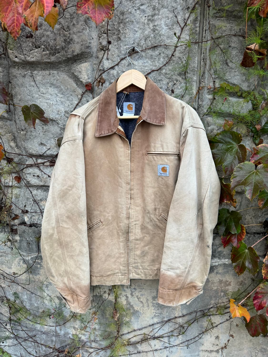 00s 칼하트 j01 distressed 빈티지 디트로이트 워크 자켓 상품이미지1