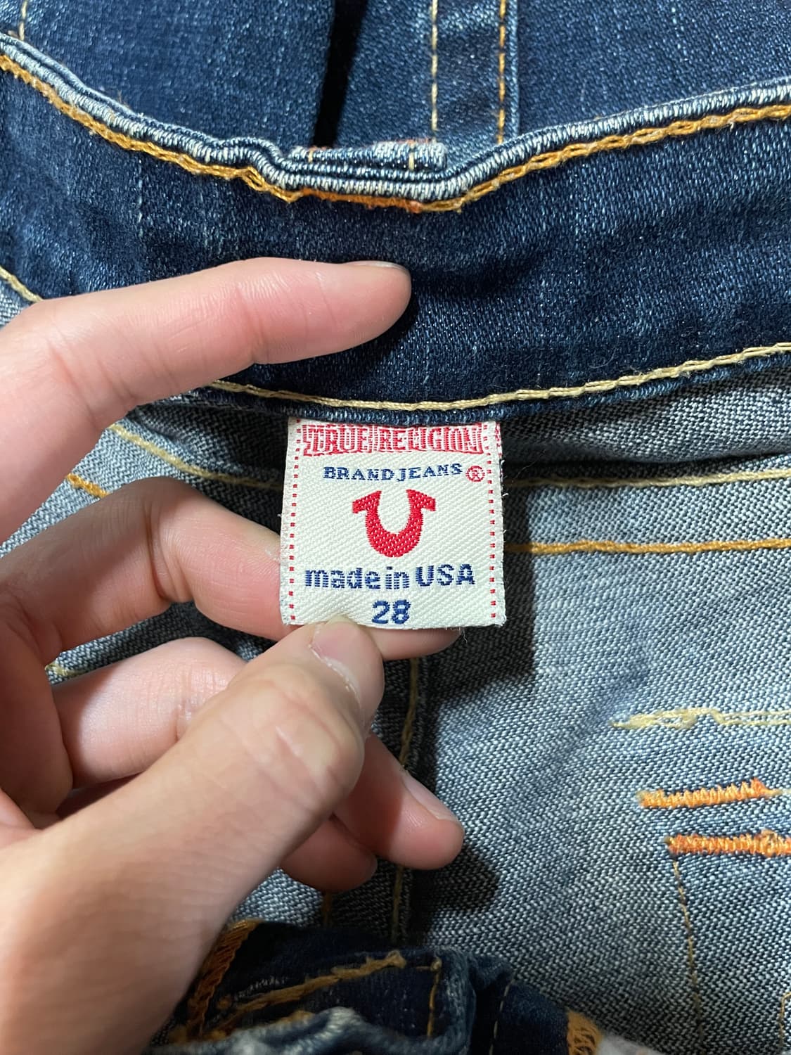 True Religion Joey Raw Rise Bootcut Jean 상품이미지5