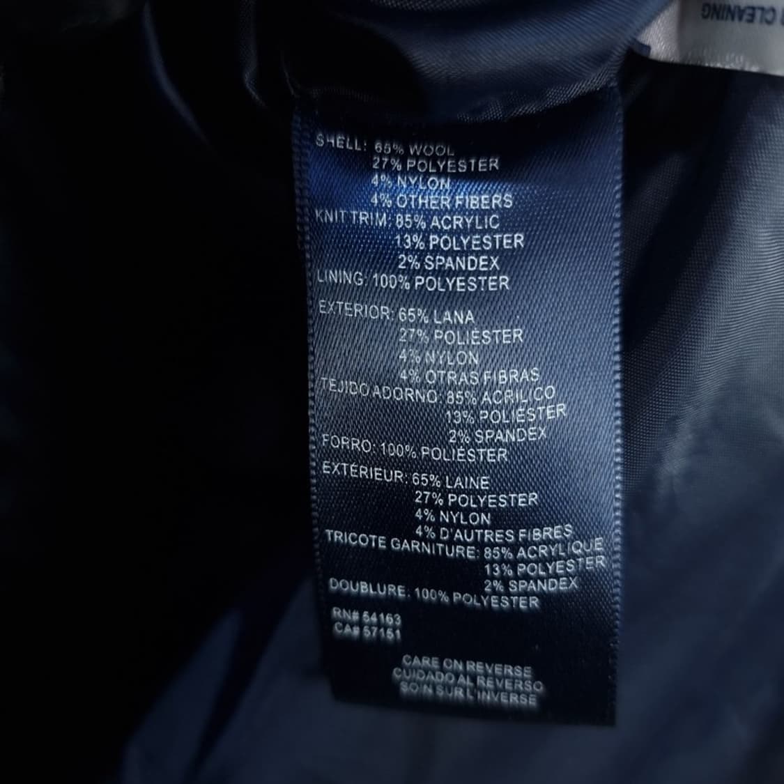 [타미힐피거] 집업 넥 레어이더 모직 후드 코트 챠콜 M18618 상품이미지9