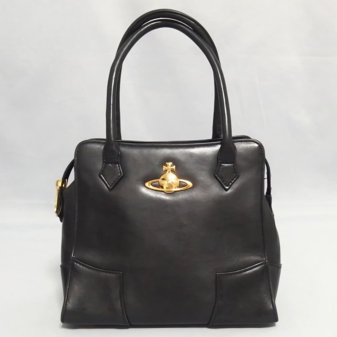 비비안 웨스트우드 가죽 핸드백 상품이미지1