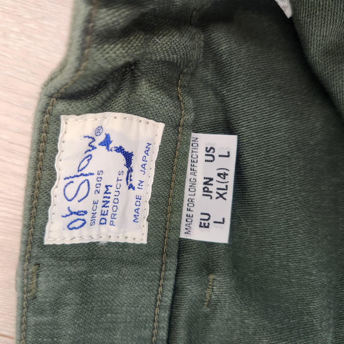 오어슬로우 퍼티그 팬츠 상품이미지2