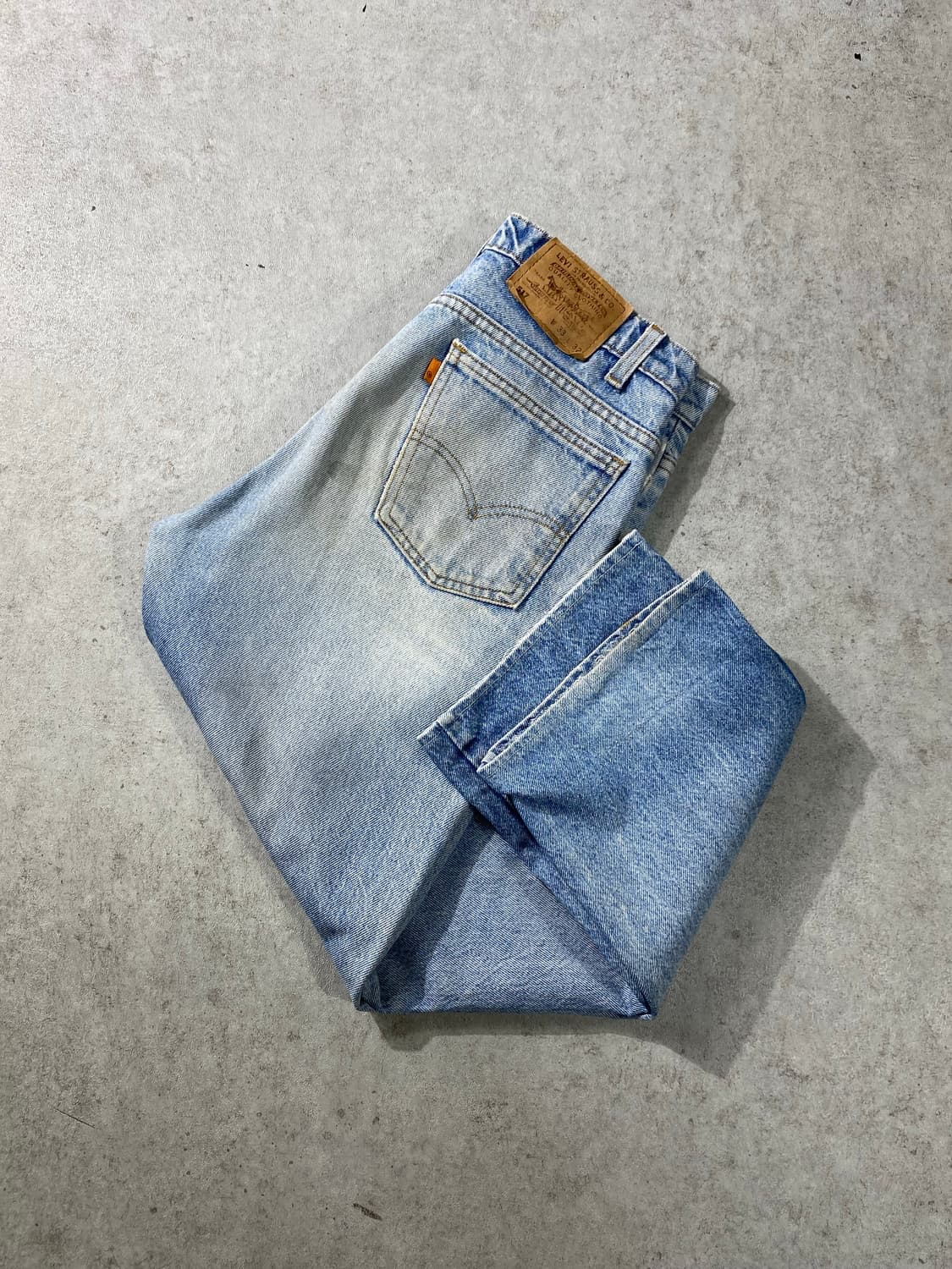 [31] 90s Levi's 517 리바이스 오렌지탭 부츠컷 데님팬츠 상품이미지1