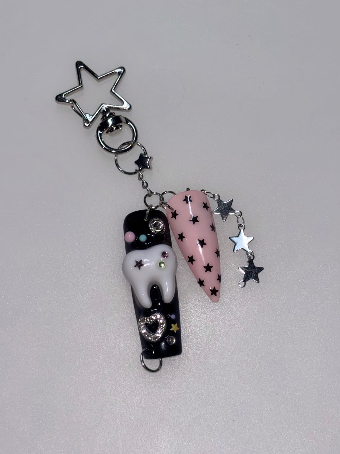 네일 팁 키링 nail tip keyring 상품이미지1