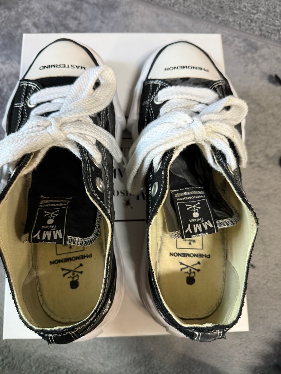 메종 미하라 야스히로 x 마스터마인드 x 페노메논 피터슨 OG 솔 캔버스 상품이미지5