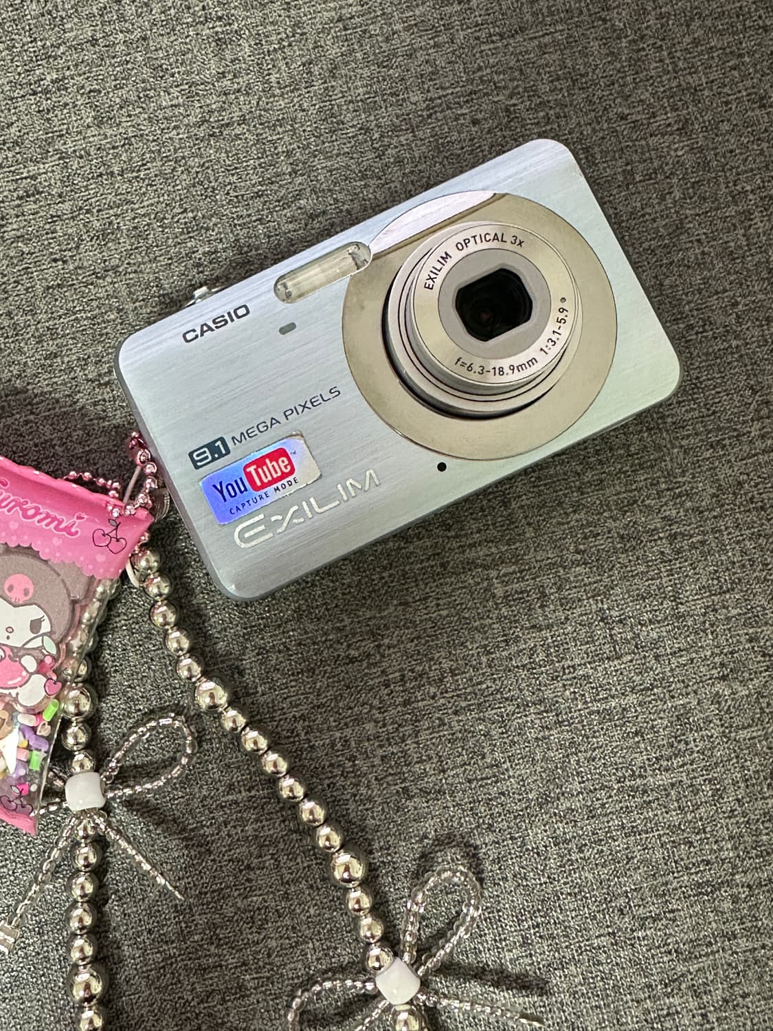 프리지아 카리나 디카 🪽💙카시오 엑슬림 EX-Z85 하늘색 상품이미지2