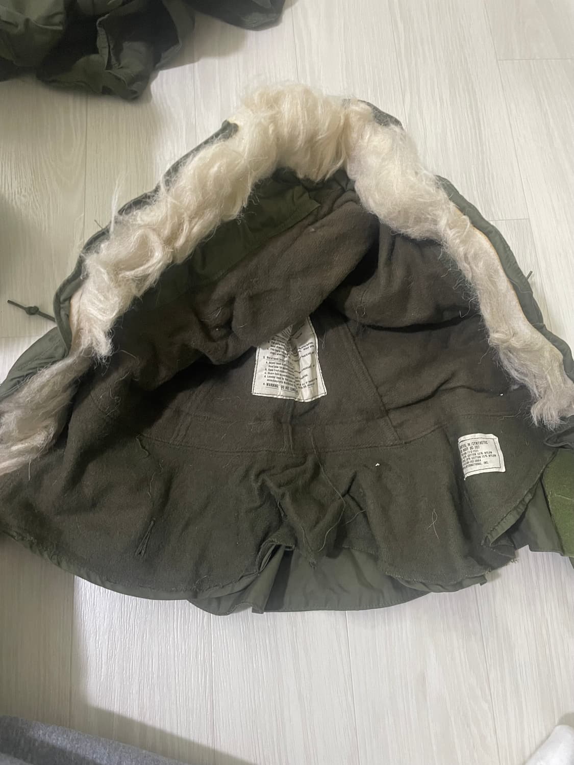 m65 피쉬테일 og 후드 데드스탁 상품이미지5