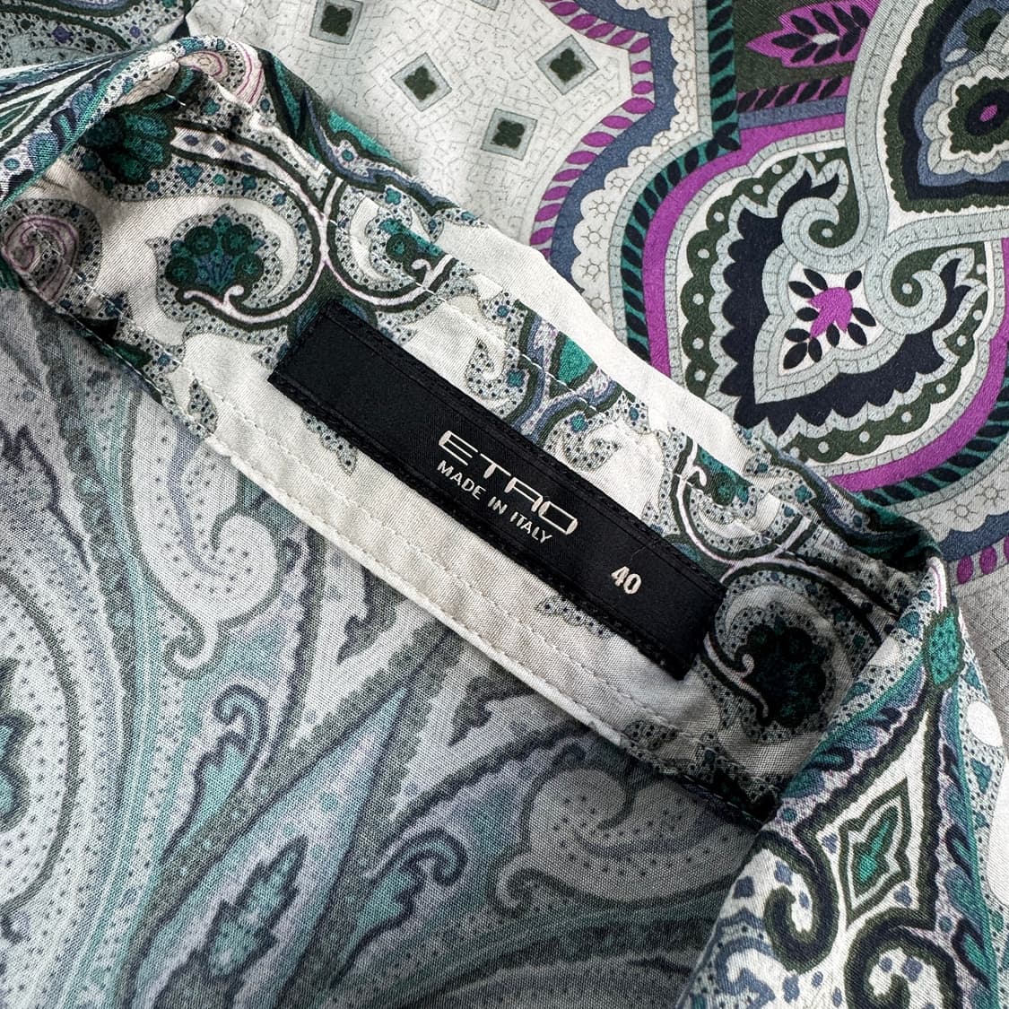 에뜨로 페이즐리 패턴 셔츠 상품이미지2