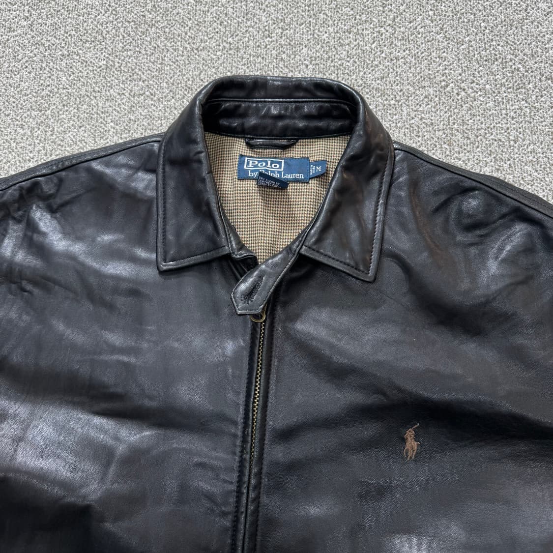 폴로 가죽 자켓  상품이미지2