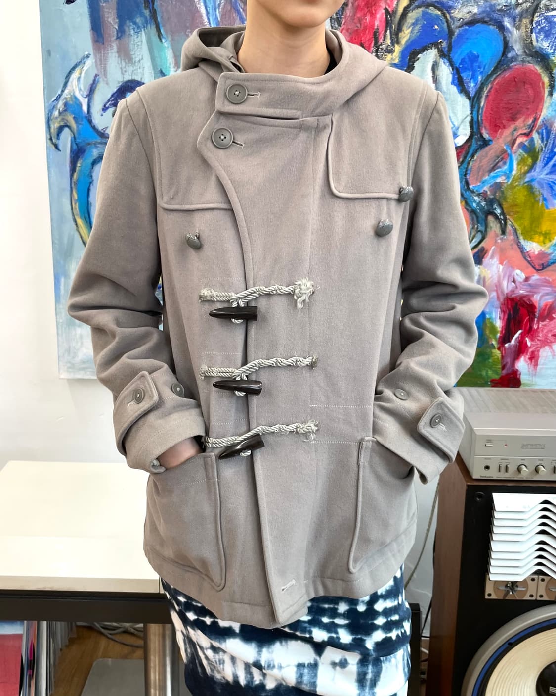 [M] 미하라야스히로 더플 후드 자켓 상품이미지3