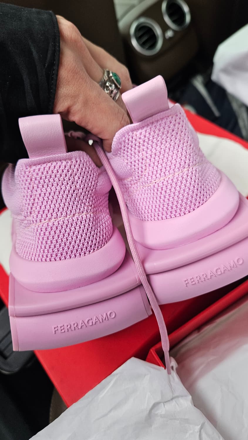 페라가모 니마 버블껌 스니커즈 슈즈 신발 정품 신품 상품이미지4