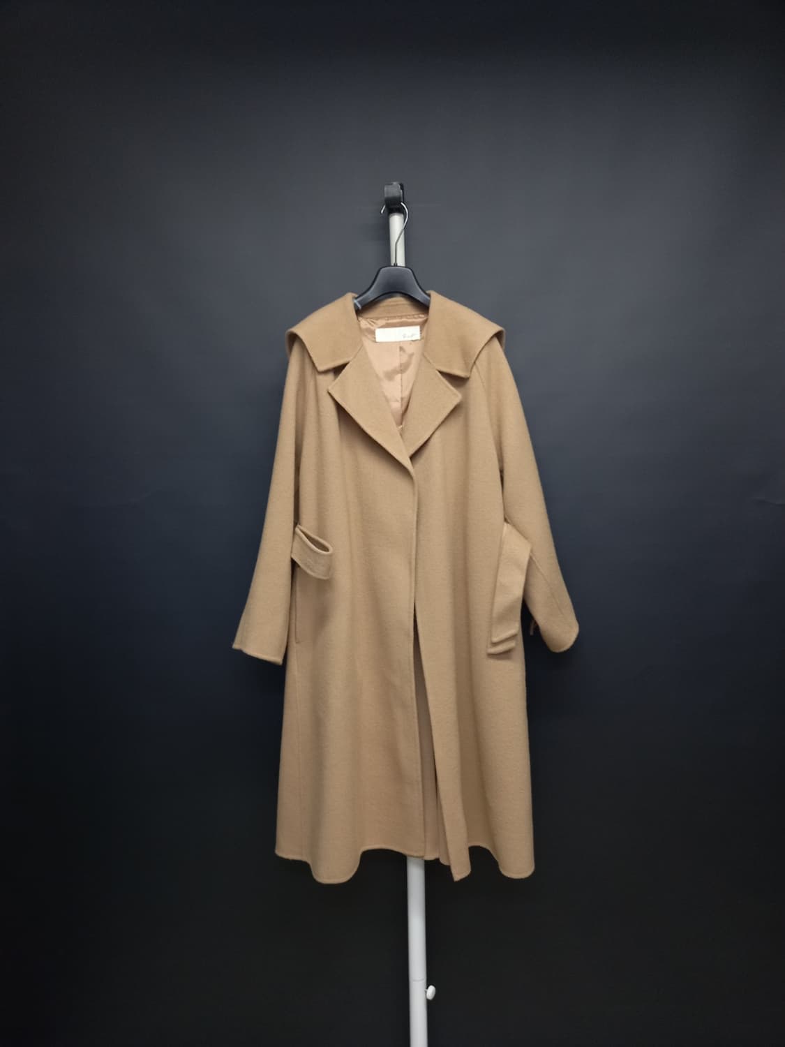 새 지컷 캐시미어블랜 핸드메이드형 코트 66.77 상품이미지1