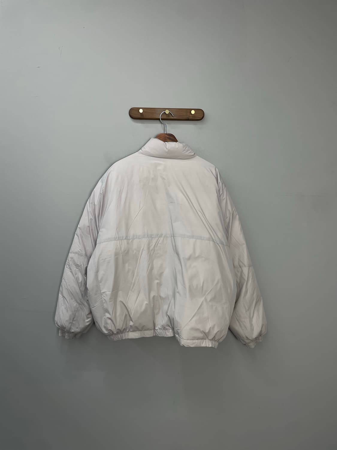 세컨모놀로그 컨템포러리 에어 덕다운 그레이 패딩 H1252 상품이미지4