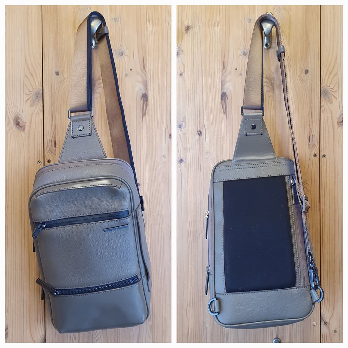 샘소나이트 레더 슬링백  상품이미지1