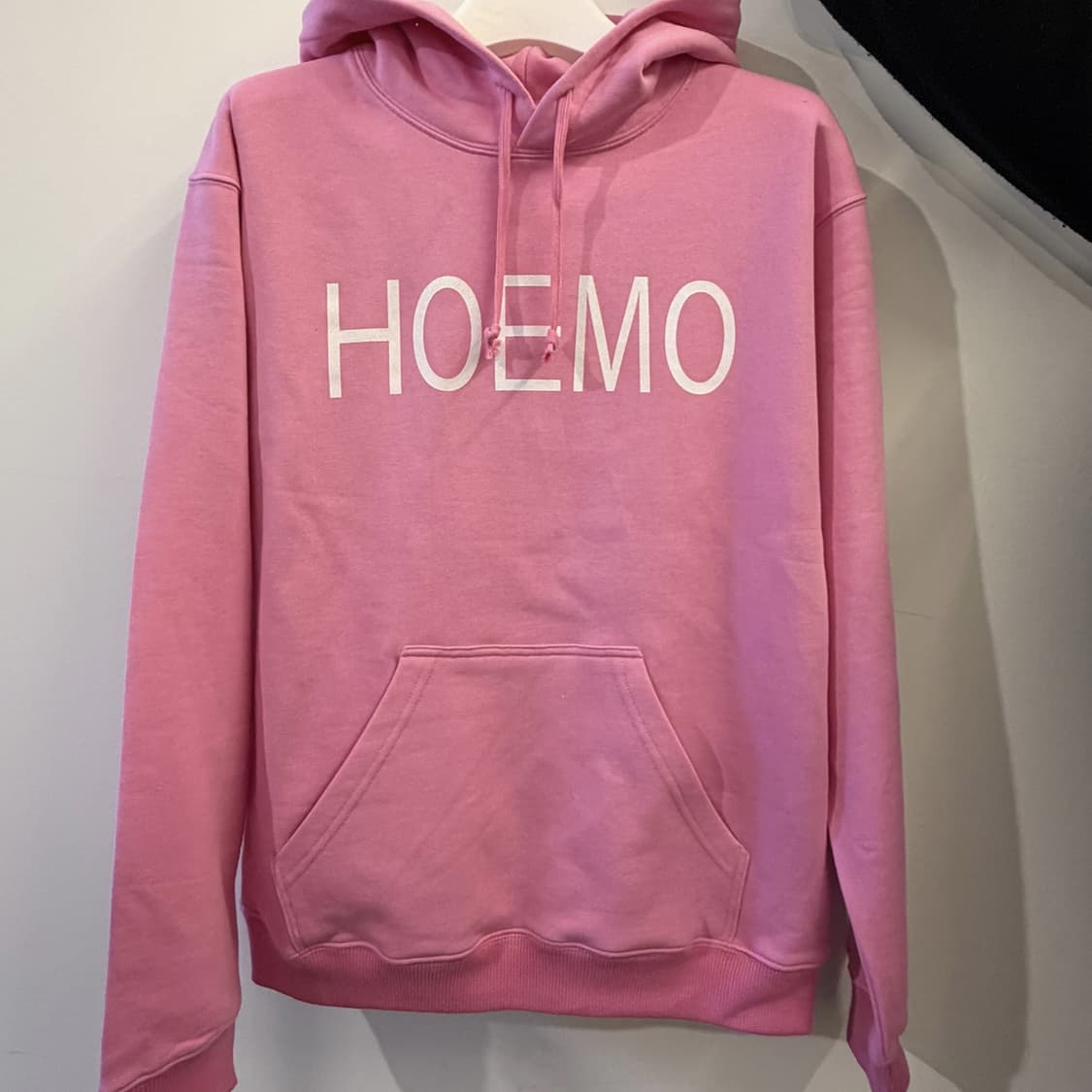 빨간스쿨  빨간줄 Sapiens hoodie (pop pink)  1 상품이미지1