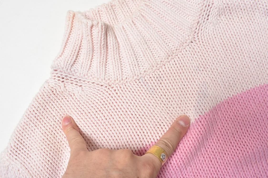 버버리 코튼 터틀넥 니트 M N1197 상품이미지7