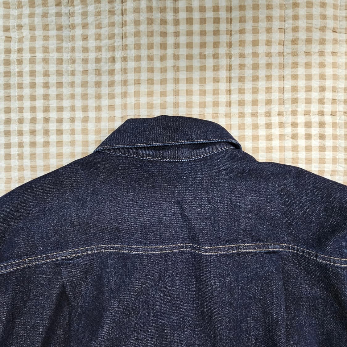 유니클로 데님 청자켓 남자100 상품이미지6