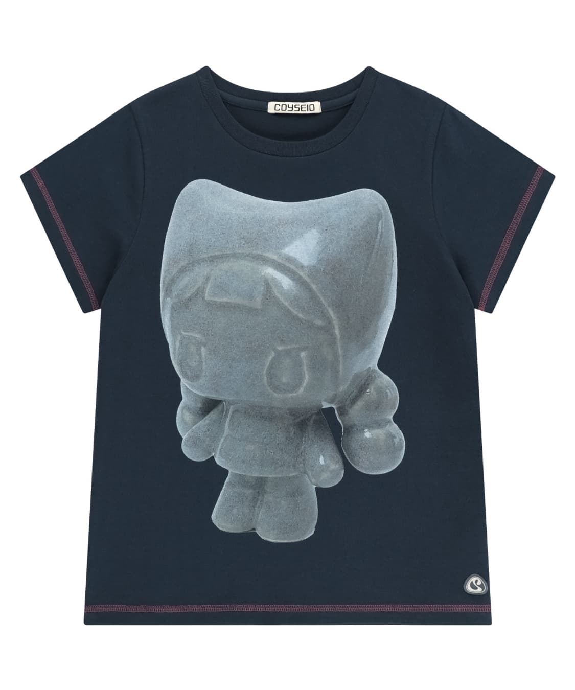 코이세이오 트리니 티셔츠 TRINH T-SHIRT NAVY  상품이미지1