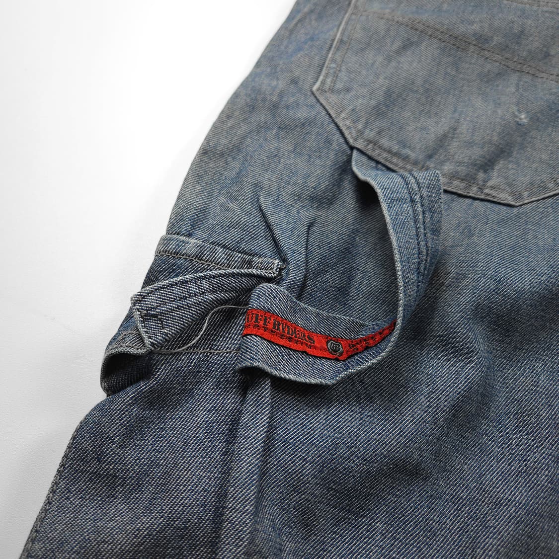RUFF RYDERS 샴브레이 카펜터 데님 워크 팬츠 (M) 상품이미지6