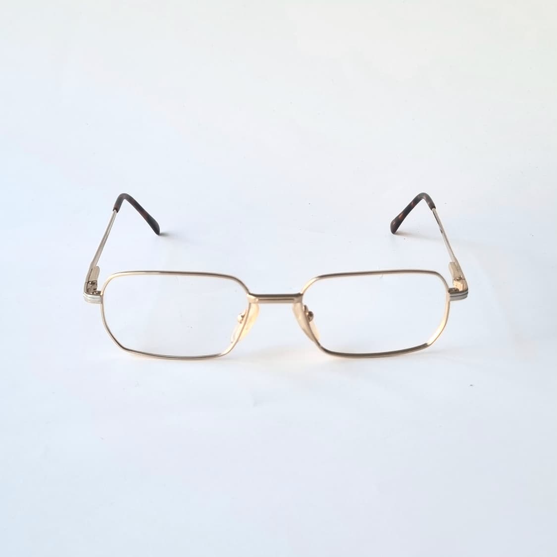 데드스탁 빈티지 클래식 골드 스퀘어 안경테 783 상품이미지2
