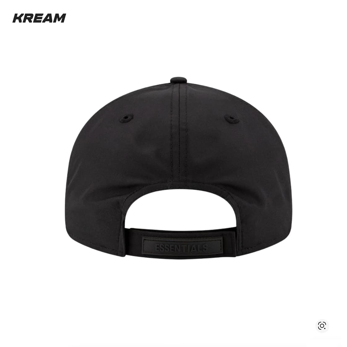 [OS] 에센셜 x 뉴에라 레트로 크라운 스트랩백 캡 - 블랙 상품이미지2