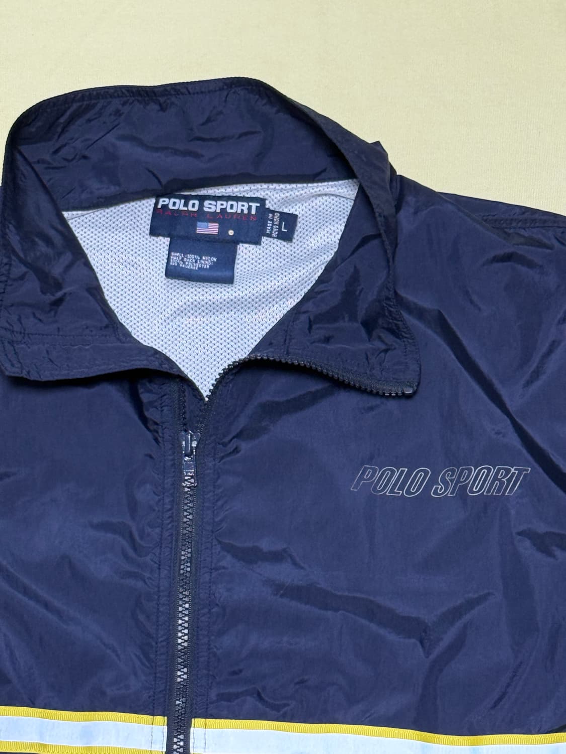 폴로 스포츠 나일론 트랙 자켓 90s 빈티지 상품이미지4