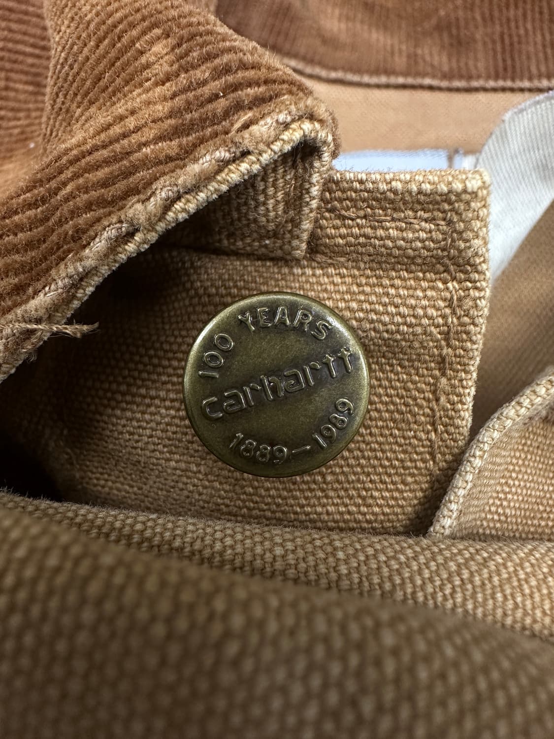 80s 100주년 USA 빈티지 칼하트 cu016 덕 캔버스 워크자켓 상품이미지5