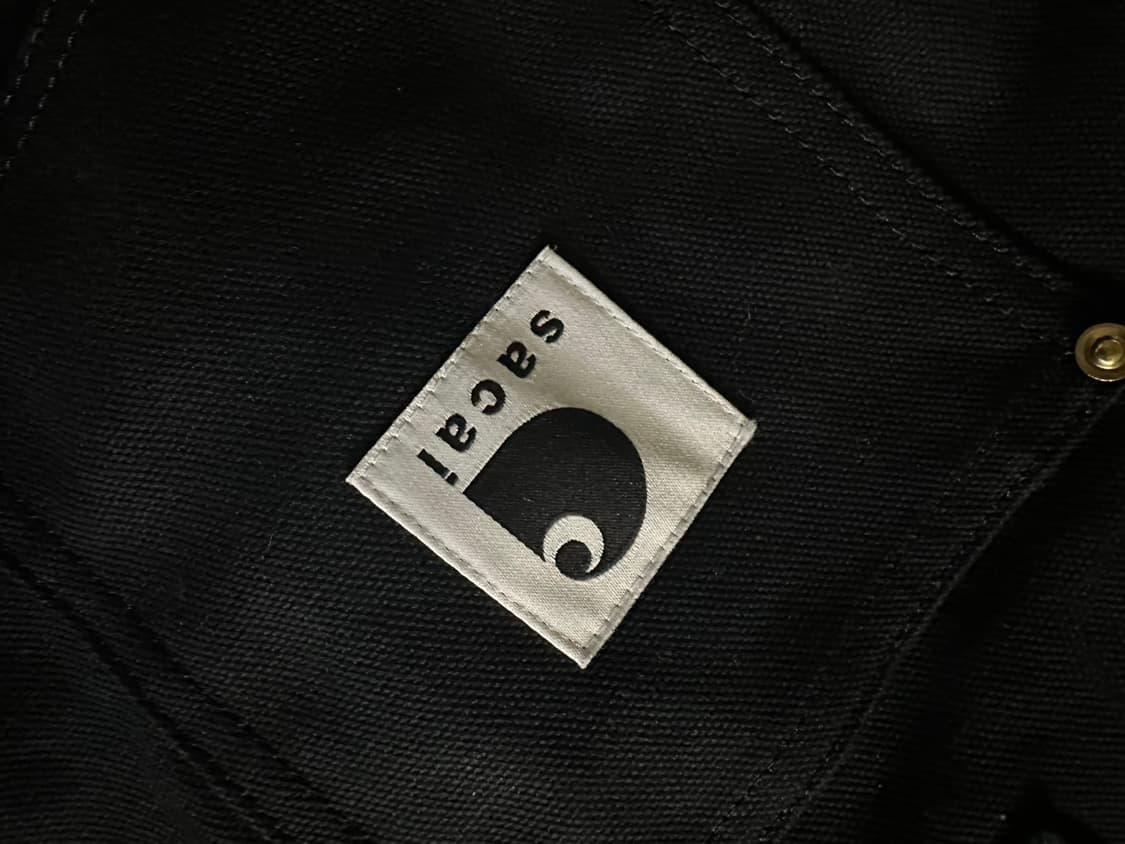 2 사카이 칼하트 ma-1 블랙 상품이미지3