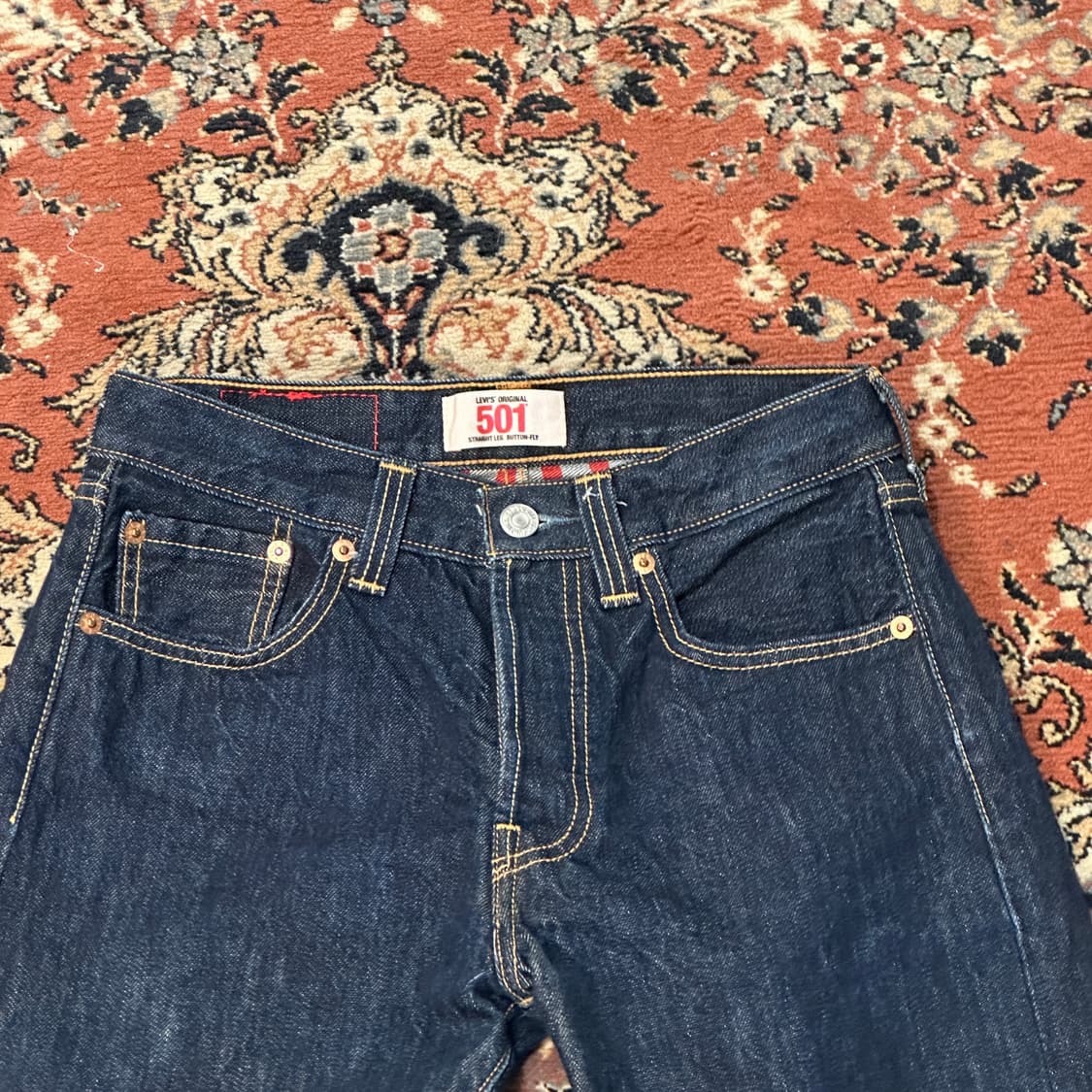 리바이스 501 한정판 데님팬츠 (28) 상품이미지5