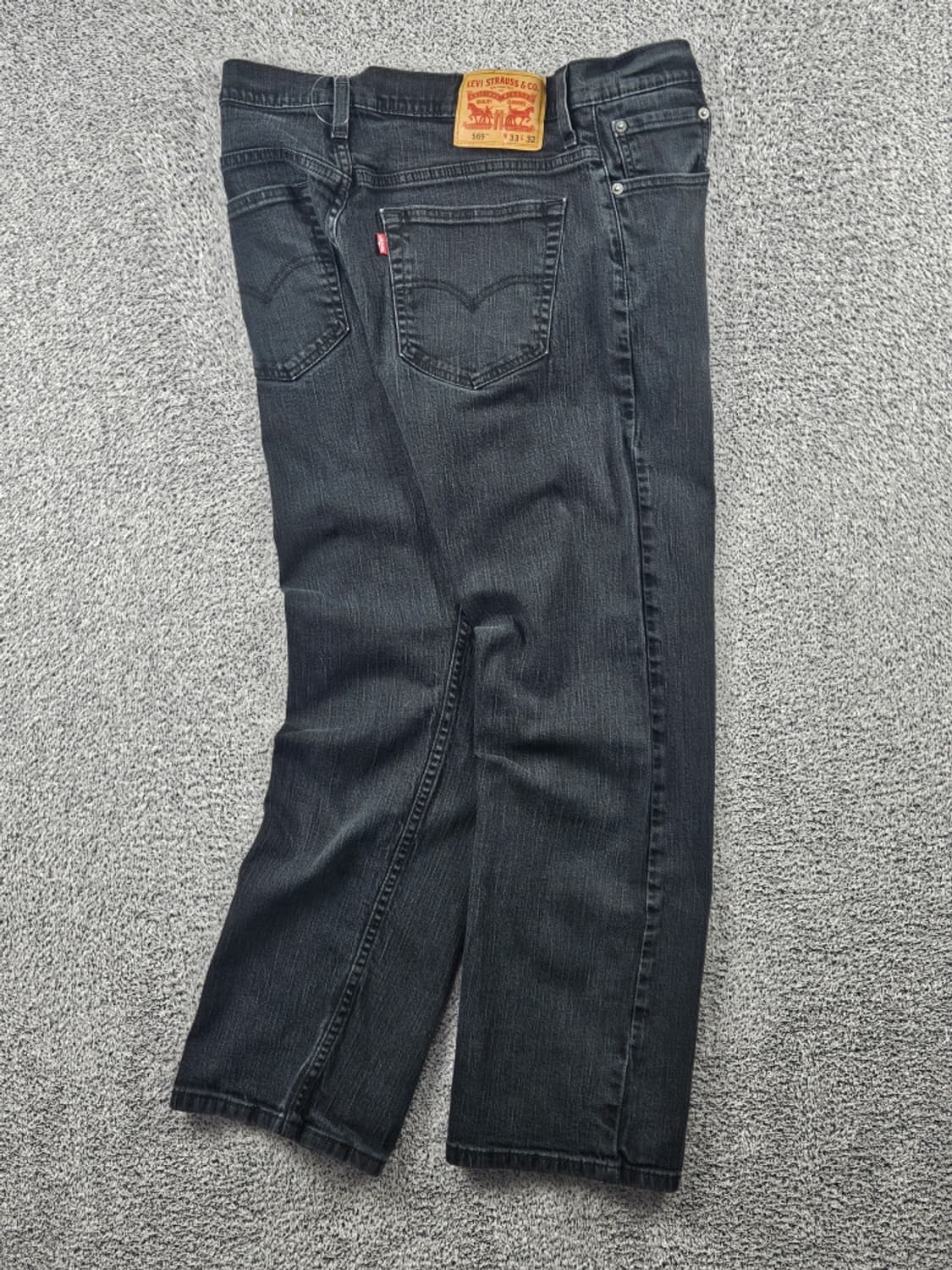 리바이스 569 블랙 데님 진 팬츠 ( 33X32 ) / 11336 상품이미지3