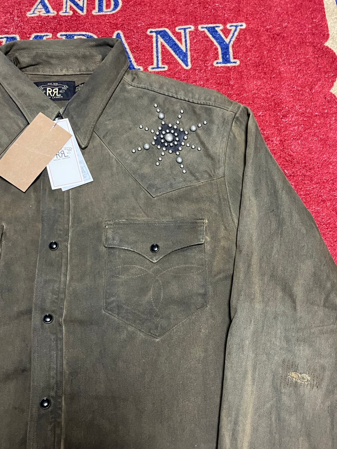 더블알엘 (RRL) 스터드 웨스턴 셔츠  상품이미지2
