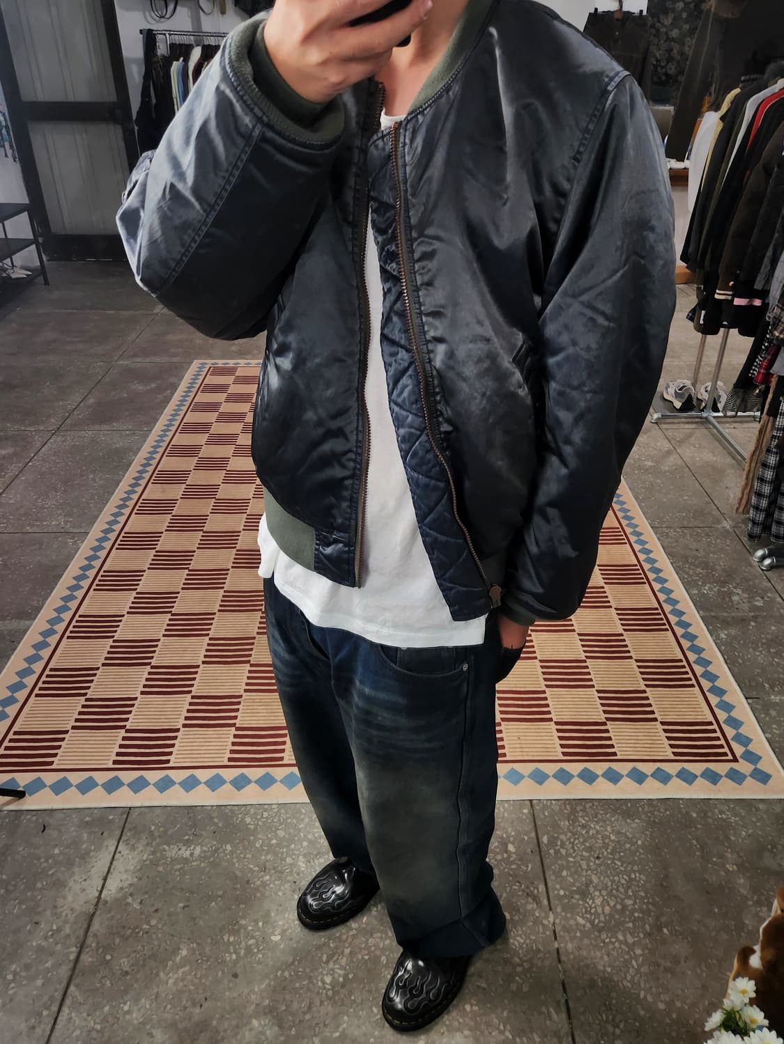 디스이즈네버댓 x 알파인더스트리 MA-1 (L) 상품이미지3