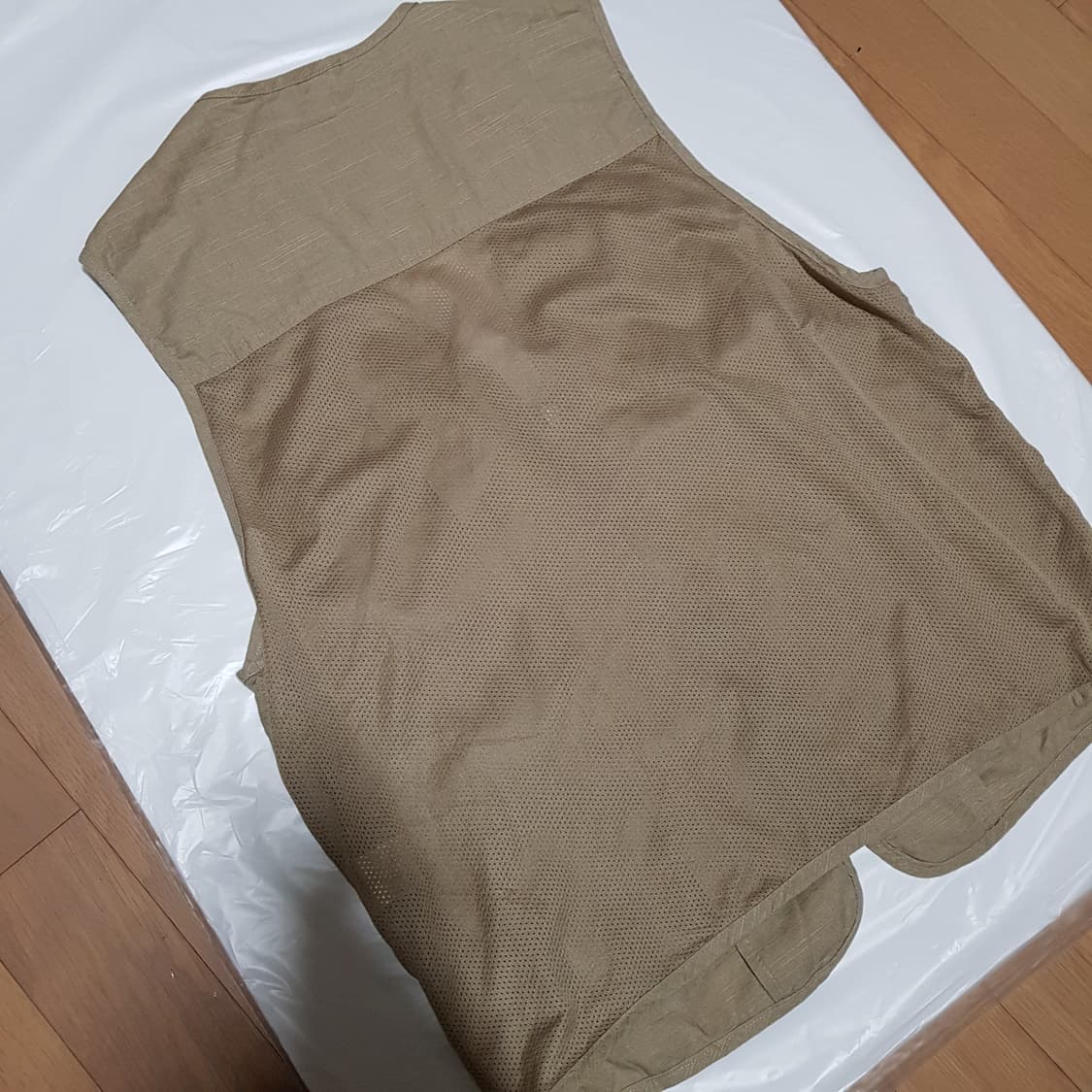 95 100 /일본판 니꼴생지르 / 마 린넨 조끼/고프코어 /611-51 상품이미지2